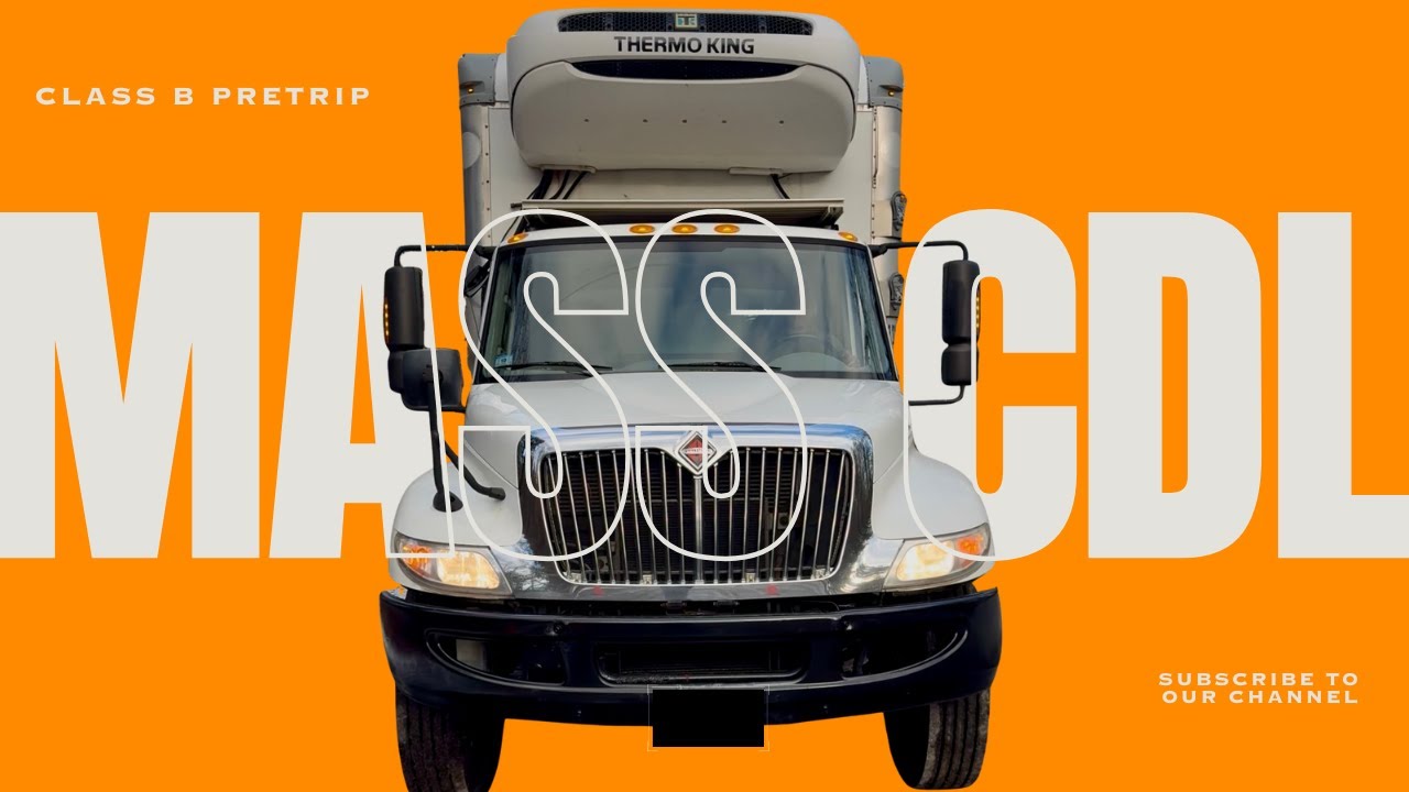 Mass CDL Class B Pre Trip