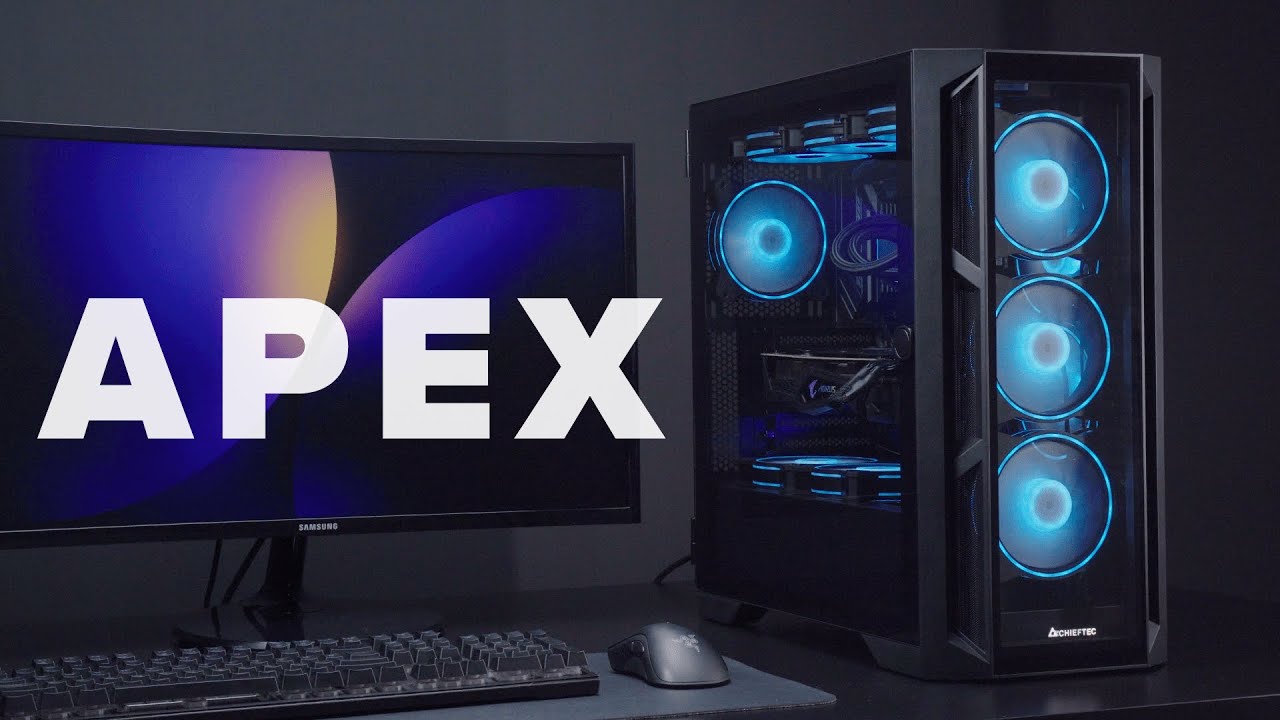 CHIEFTEC | APEX | GA-01B-TG-OP - The Predator Gaming E-ATX Case
