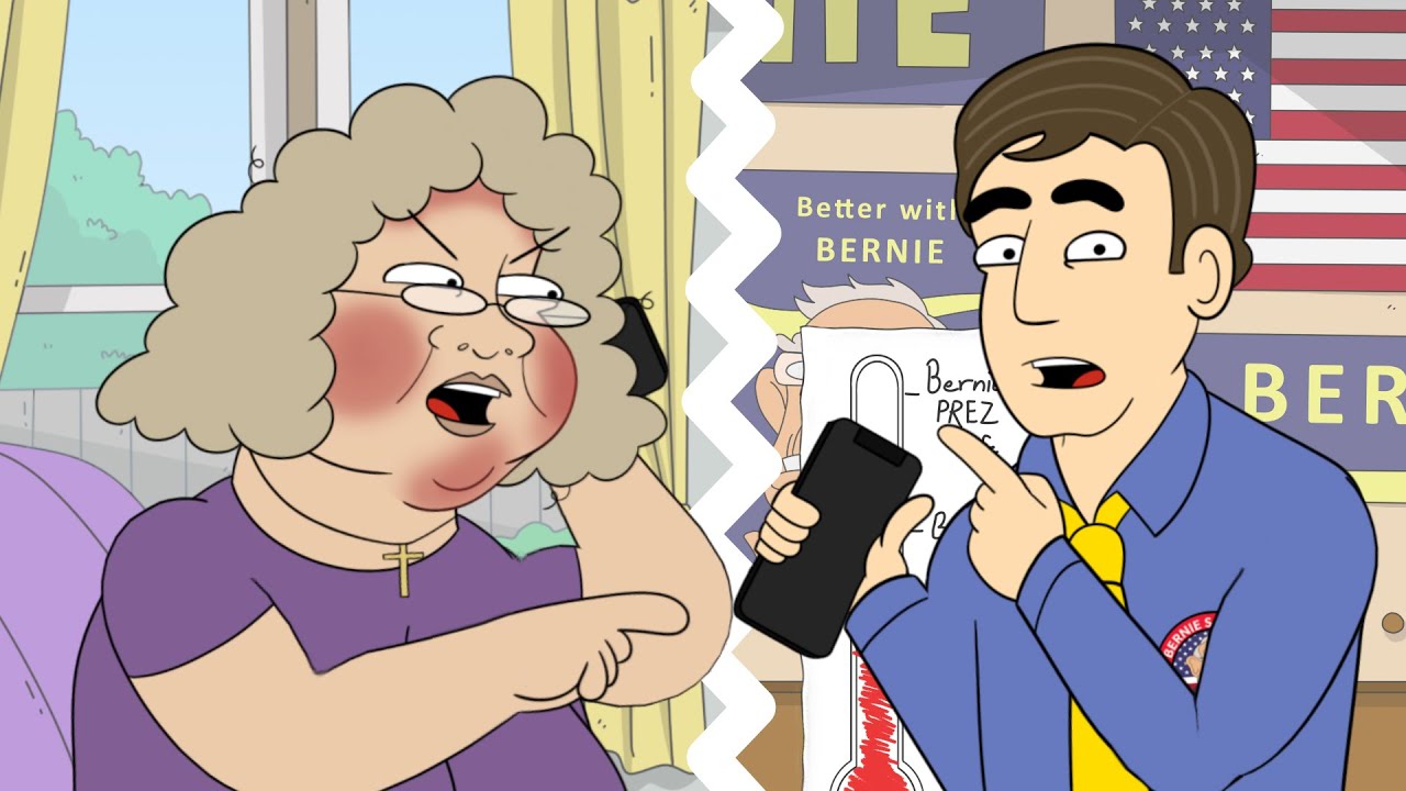 Trump Supporter Scammed by Social Justice Warrior (animated)