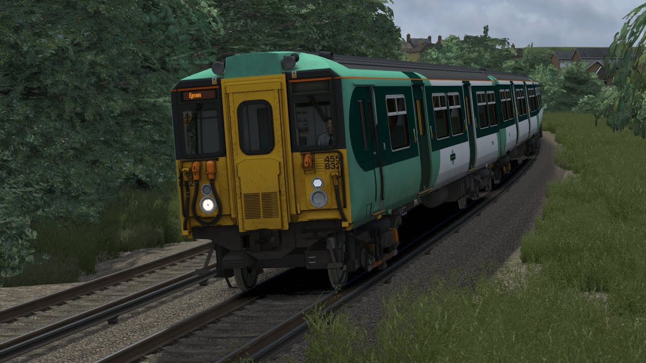 TS Classic | AP Class 455 (YR SP) | 1K13 08:25 London Bridge - Epsom