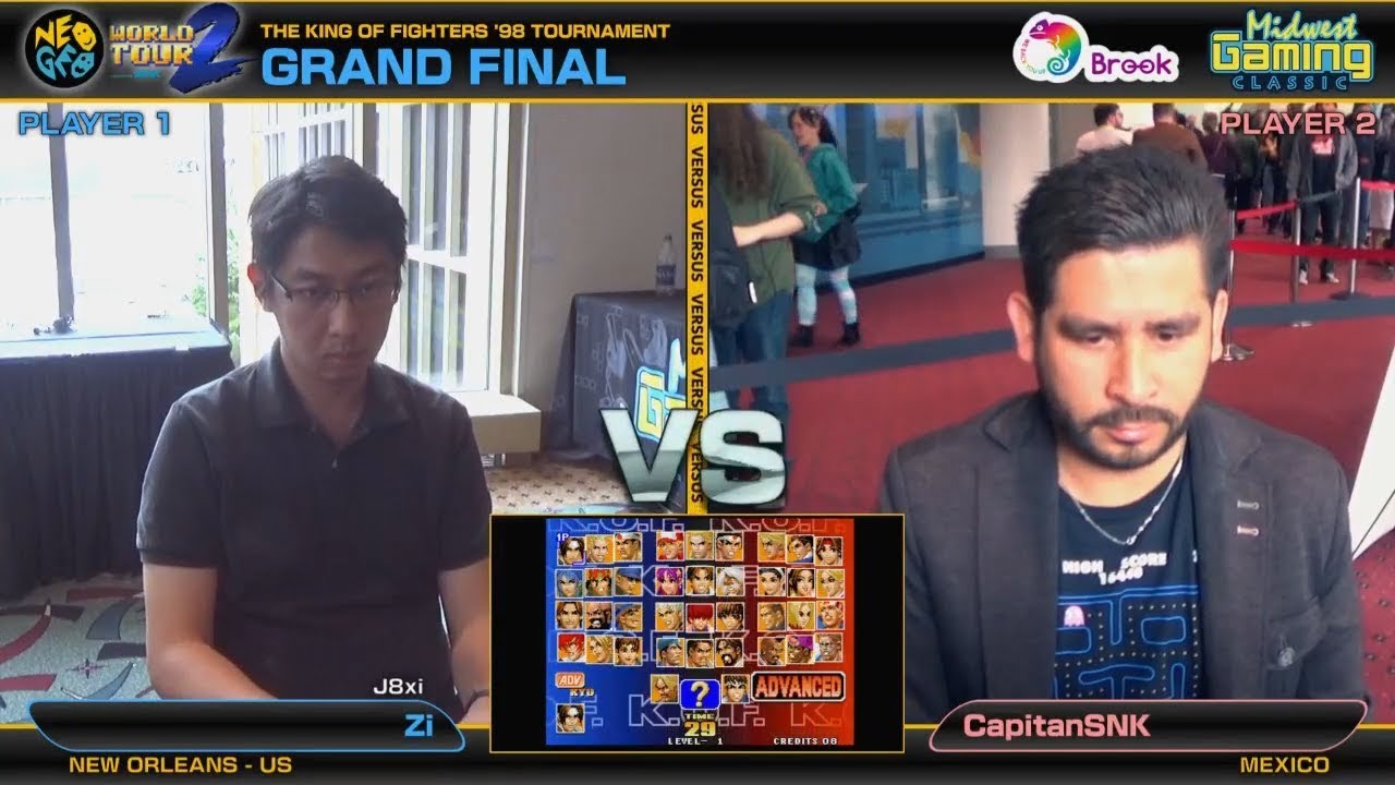 Zi vs CapitanSNK - KOF '98 NGWT2 Milwaukee Stop Grand Final