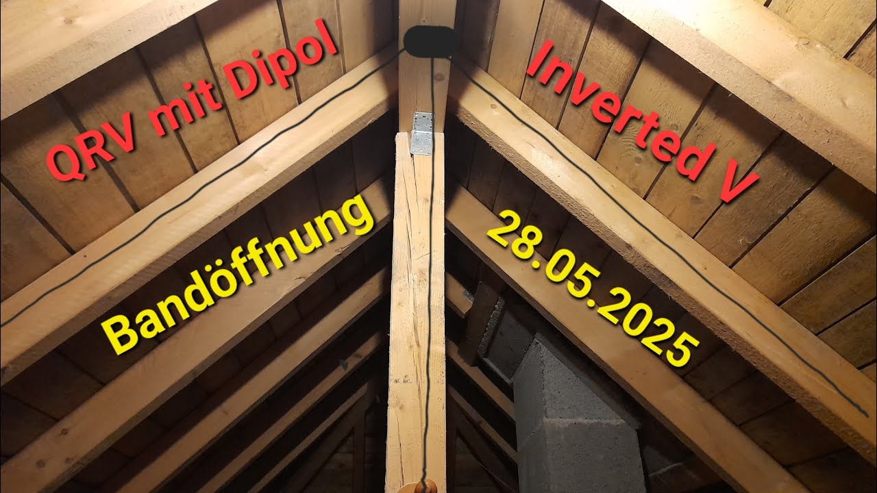 CB-Funk QRV in der Pfalz, Dipol Inverted V
