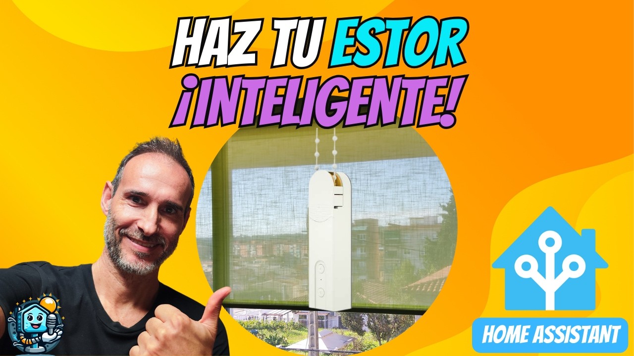 🤖☀️Domotizar estor con motor ZigBee Moes, instalación ,e integración Home Assistant y Tuya Smartlife