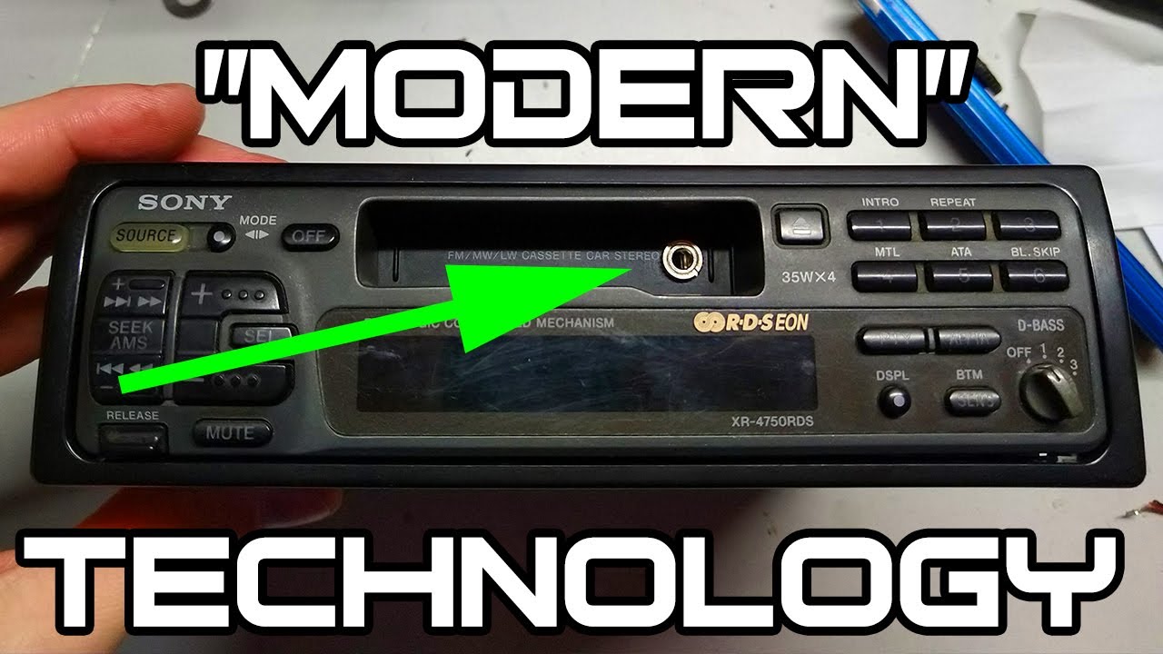 Wiring a 3.5 aux jack into a retro Sony tape deck