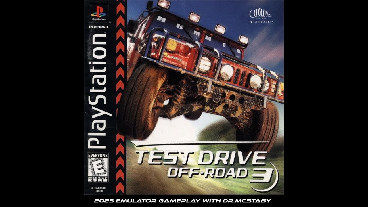 [PS1] Test Drive Offroad 3 2025 gameplay