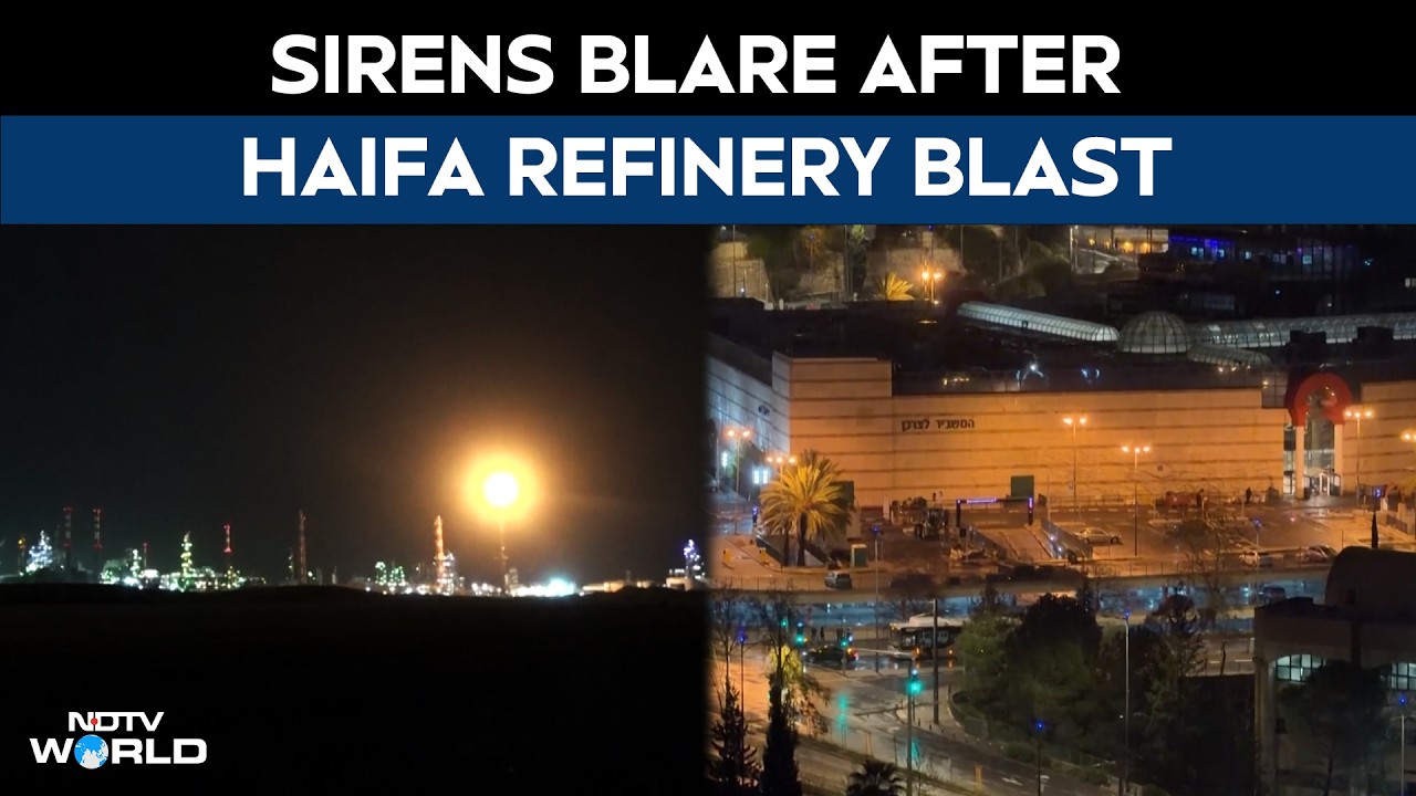 Midnight Chaos in Jerusalem: Sirens Blare After Haifa Refinery Blast