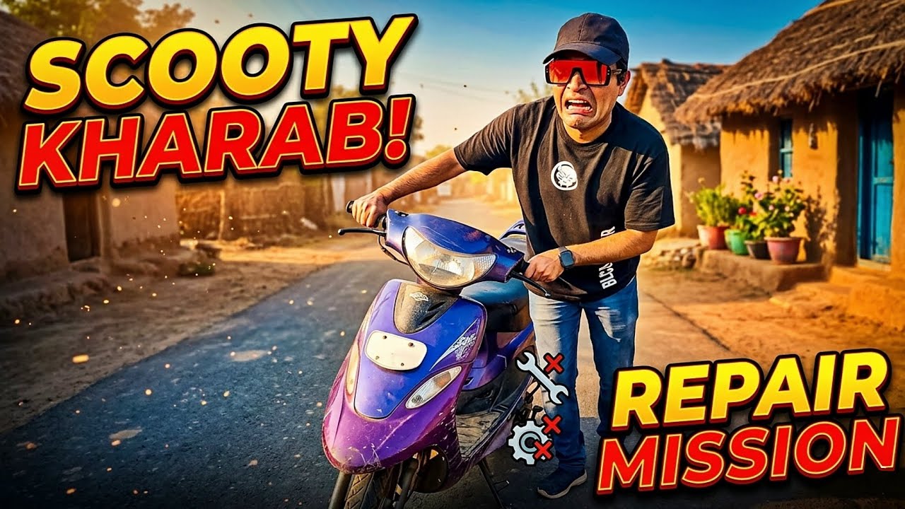 Scooty Repair Mission 🛵 | Dhurandhar 2 The Revenge Trailer 🤯 | Shopping For Cousin 🛍️ || Vlog 14