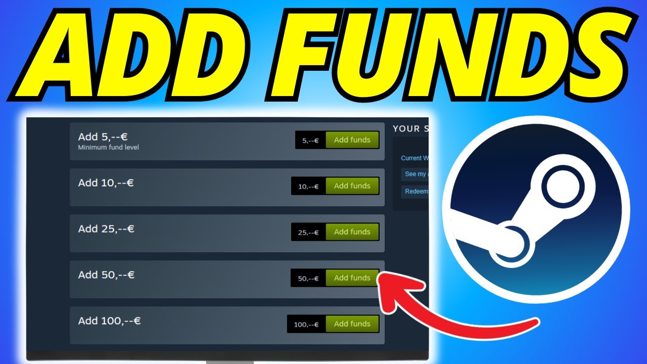 How To Add Funds on Steam - Full Guide 2025