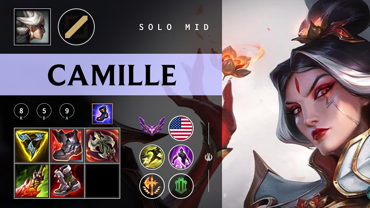Camille Mid vs Zoe - NA Master Patch 26.04