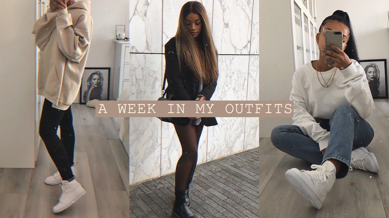 a week in my outfits #3