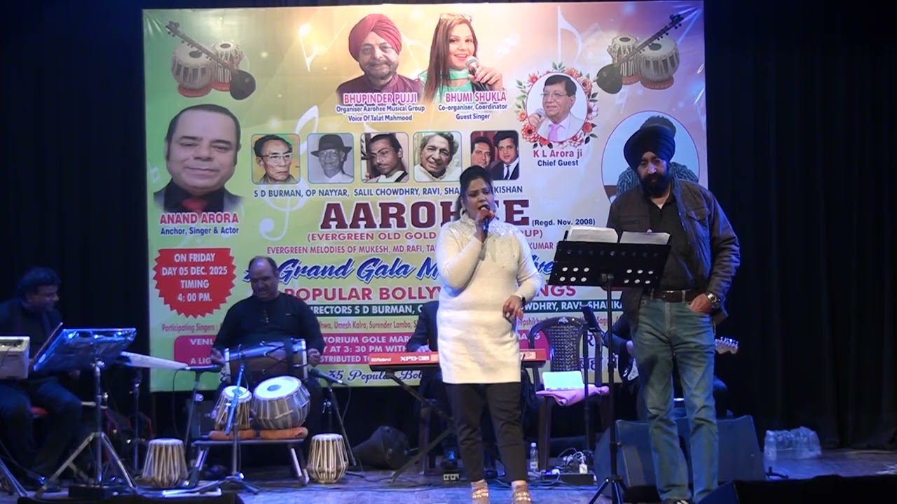 कोरा काग़ज़ था || Singer Bhumi Shukla ji and Harcharan Singh Sehgal ji