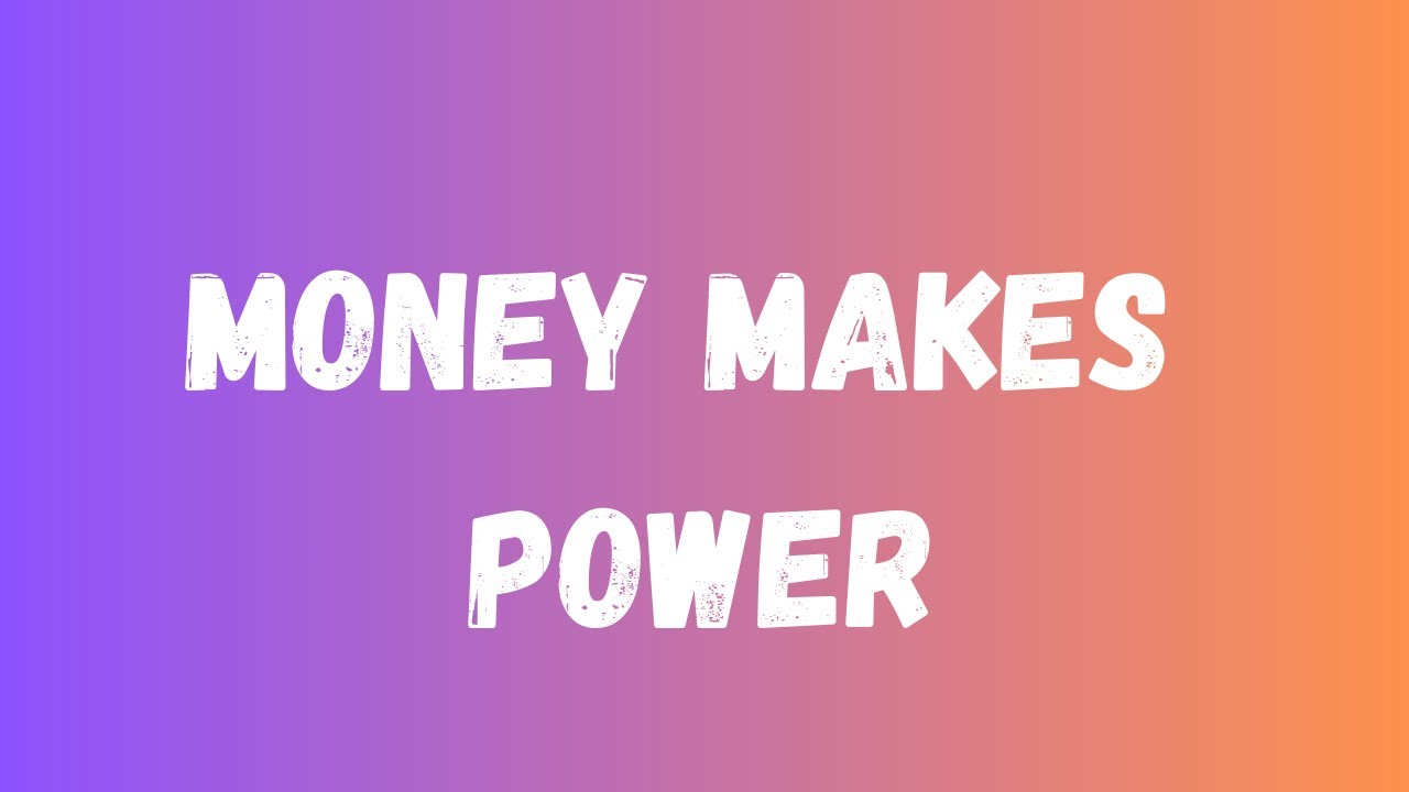 MONEY MAKES POWER &mdash; Motivational Rap Song (Official Audio) | Hustle Mindset | Trap Motivation