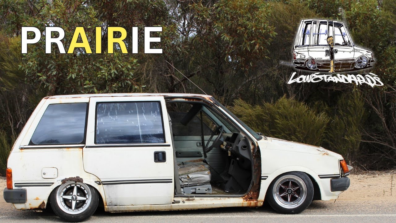My Nissan Prairie takes flight...the send off it deserved