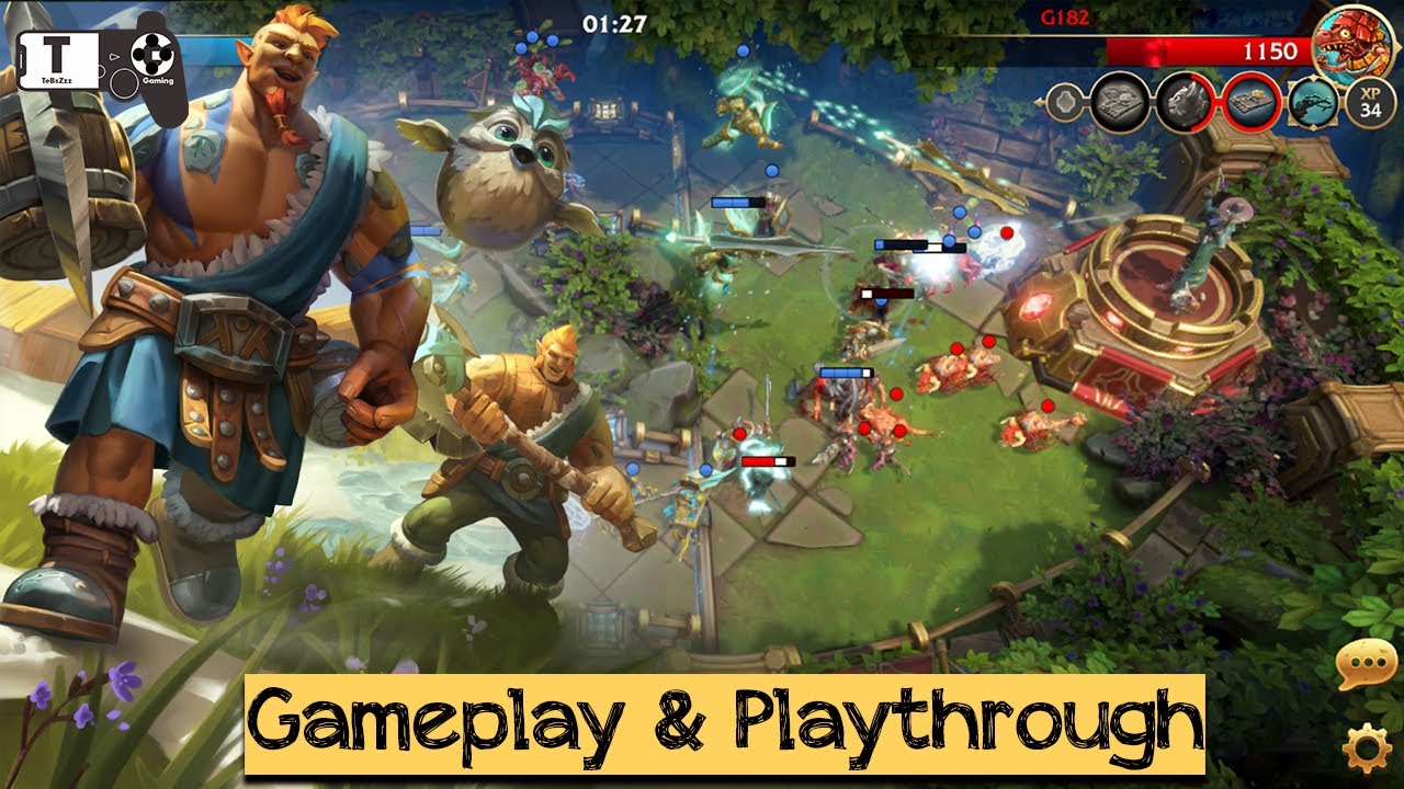 Minion Masters (by Betadwarf) - Android / iOS Gameplay Real Time Card Battles