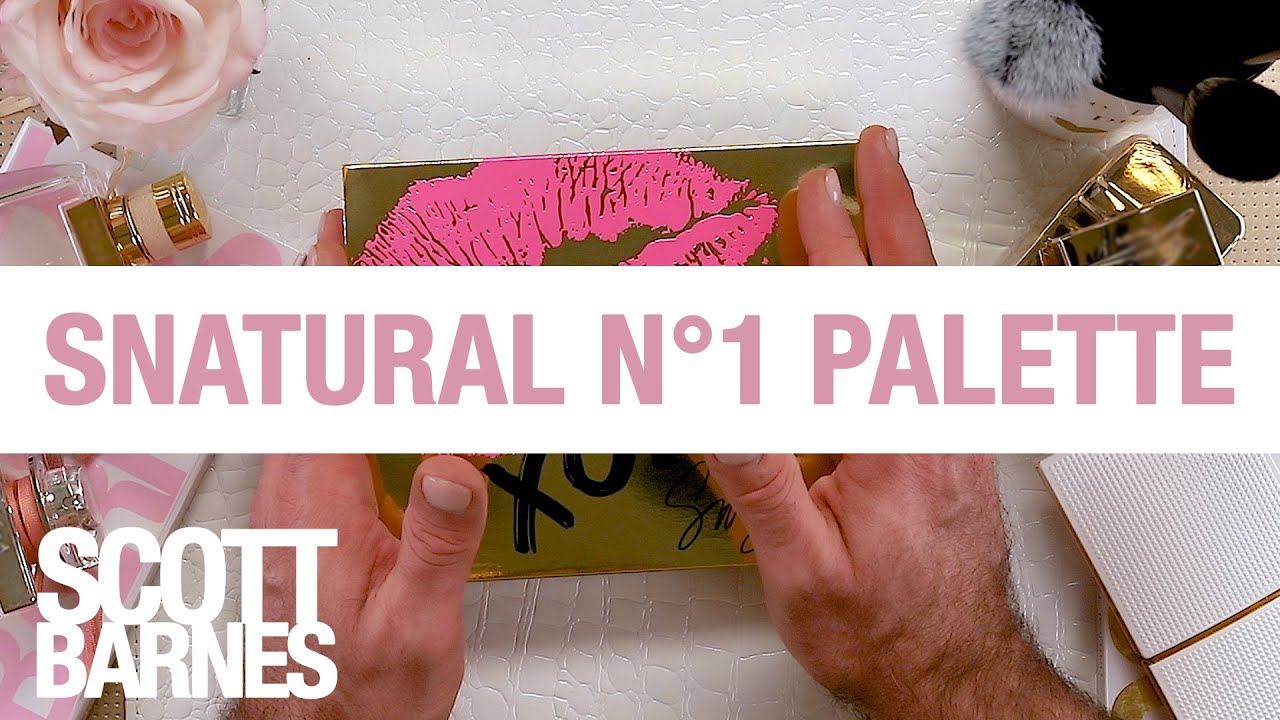 Scott Barnes TV - Snatural N°1 Eyeshadow Palette Breakdown