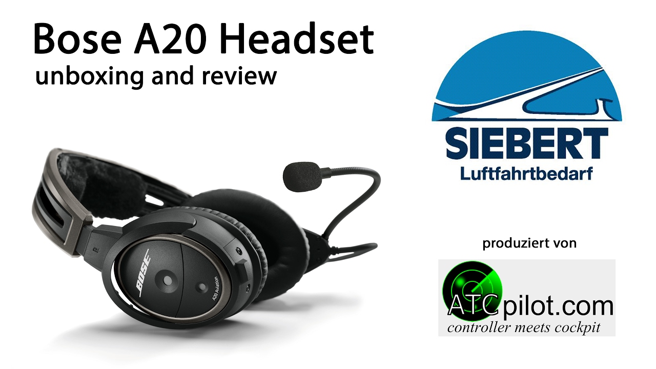 Bose A20 Headset | Unboxing and Review | deutsch