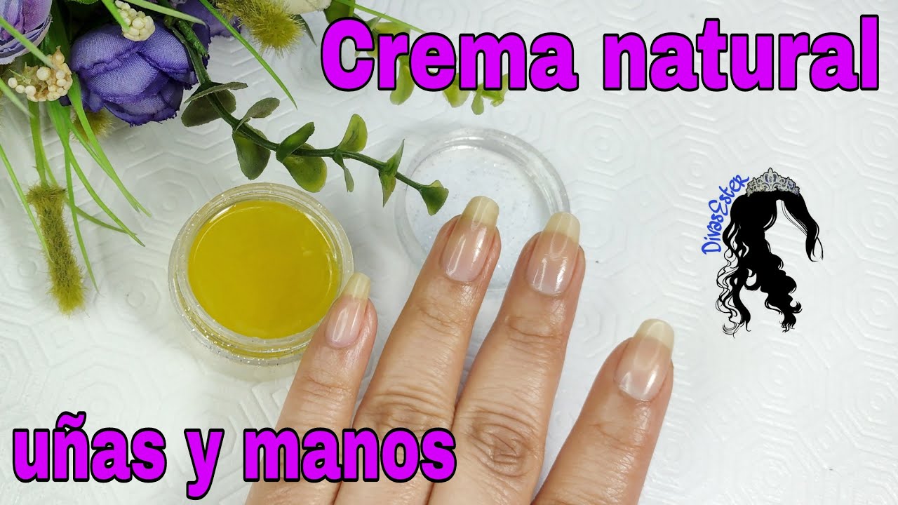 Así preparo crema para uñas más largas y cutículas sanas. Cuida tus manos de forma natural.