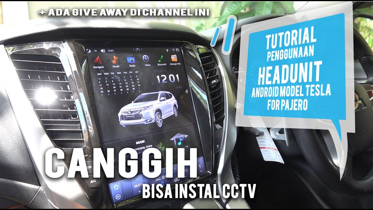 Panduan & Tutorial Cara Penggunaan HEAD UNIT TESLA for PAJERO [LENGKAP]