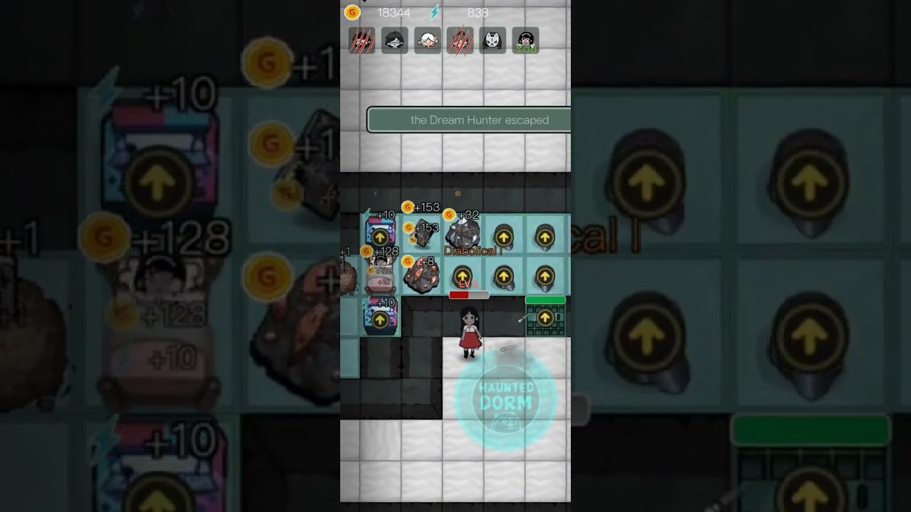 Haunted dorm game play with play 🤯🔫#uchihayt1 gaming🎮