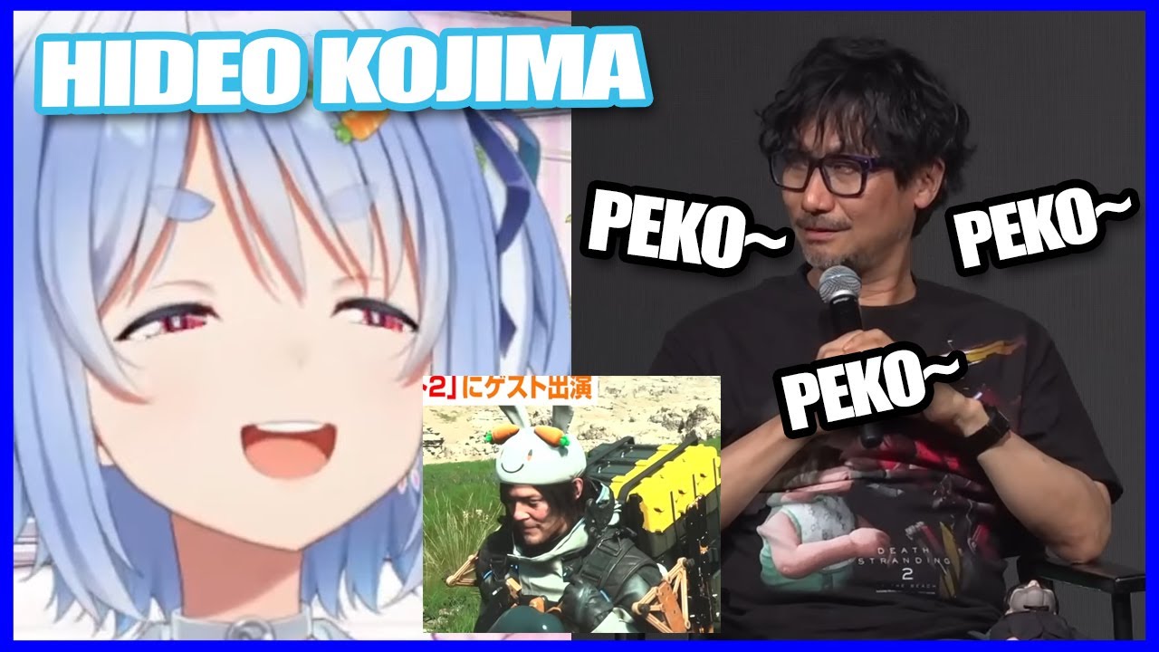 Pekora descubre q a Hijeo Kojima le gusta mucho la palabra Peko~