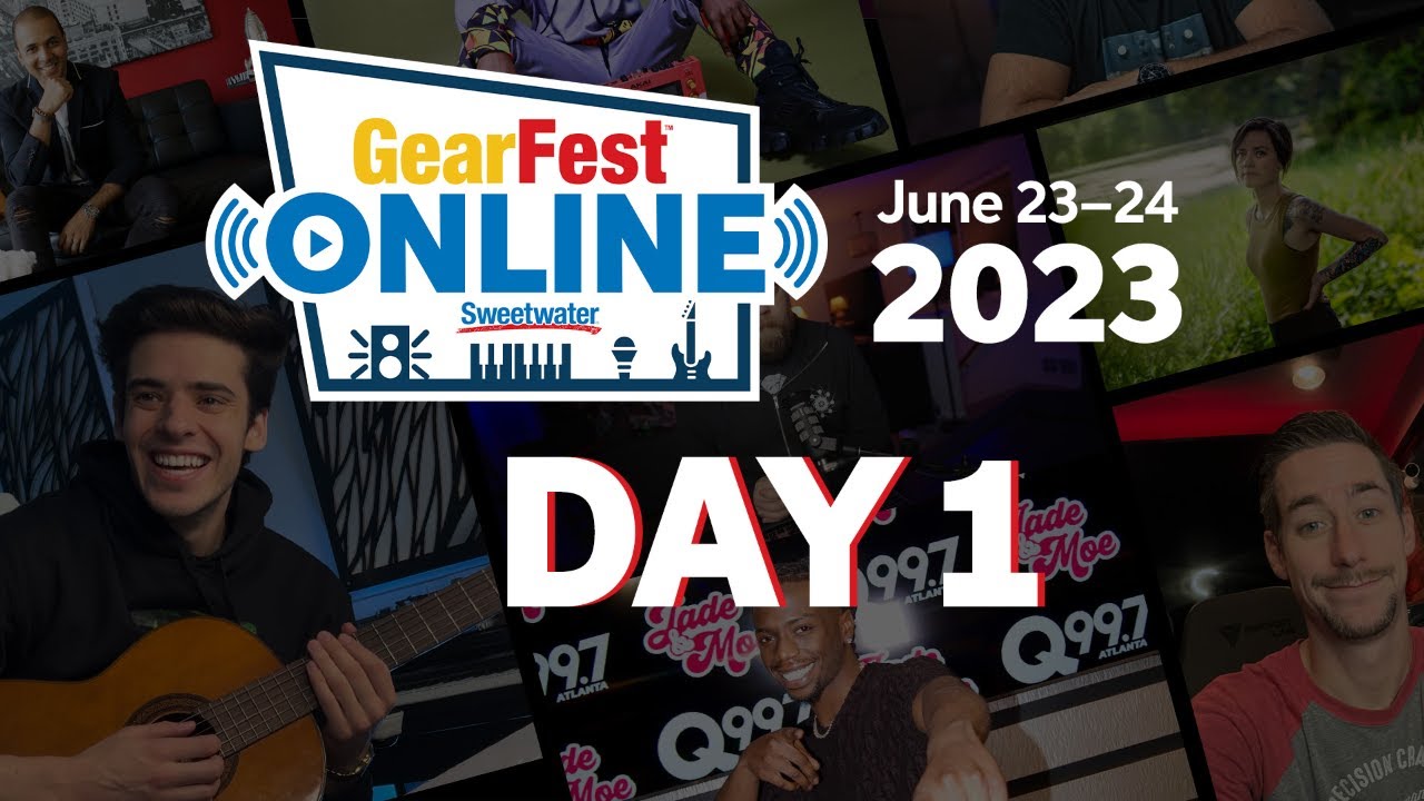 GearFest 2023 Day 1 Livestream: Josh Dun, Tim Henson, Elise Trouw, and More!