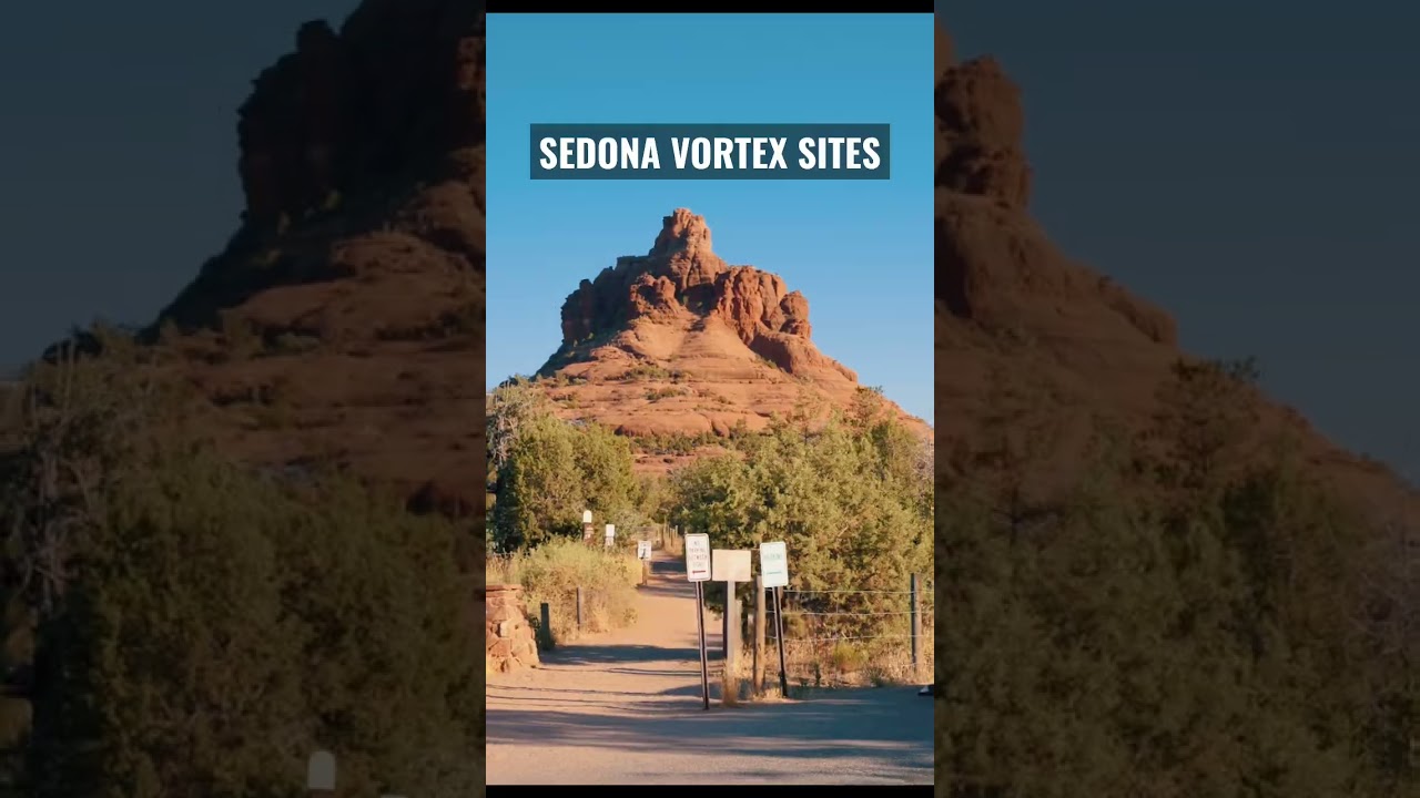 Sedona&rsquo;s vortex sites! #sedona #vortex #travel #hiking #spirituality #youtubeshort #shorts #ytshort