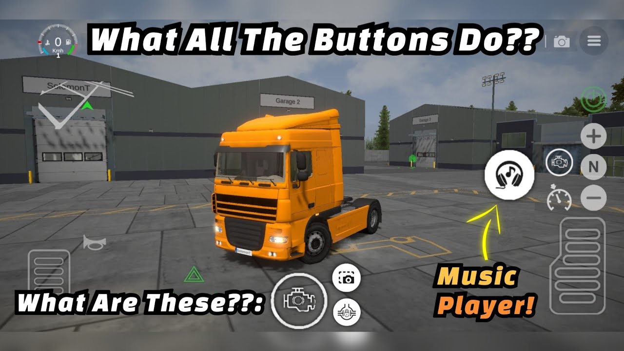 Universal Truck Simulator - Full Breakdown of All Buttons & Controls