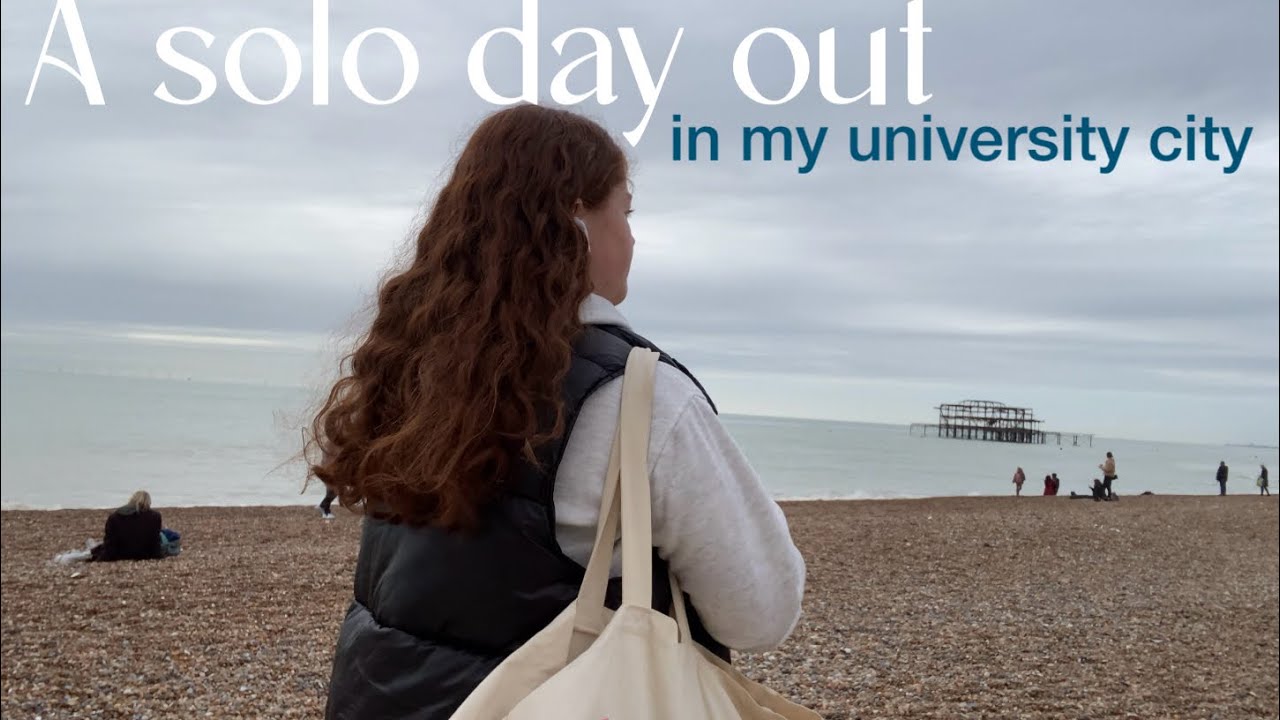a solo day out in my uni city ☁️