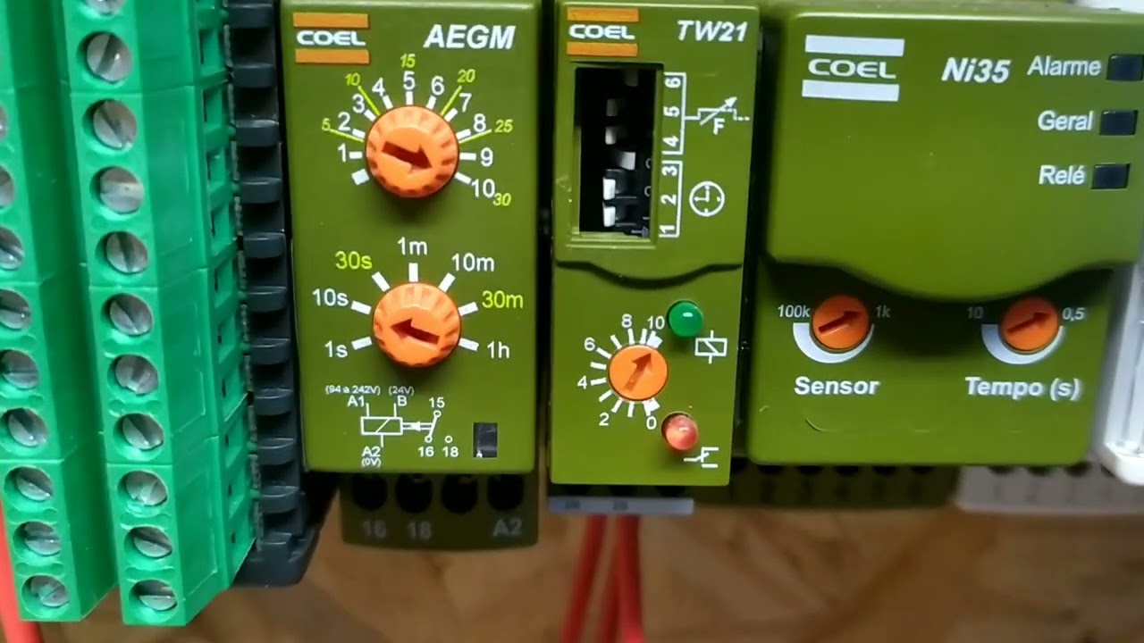 Temporizador eletrônico TW21 da COEL: função ES