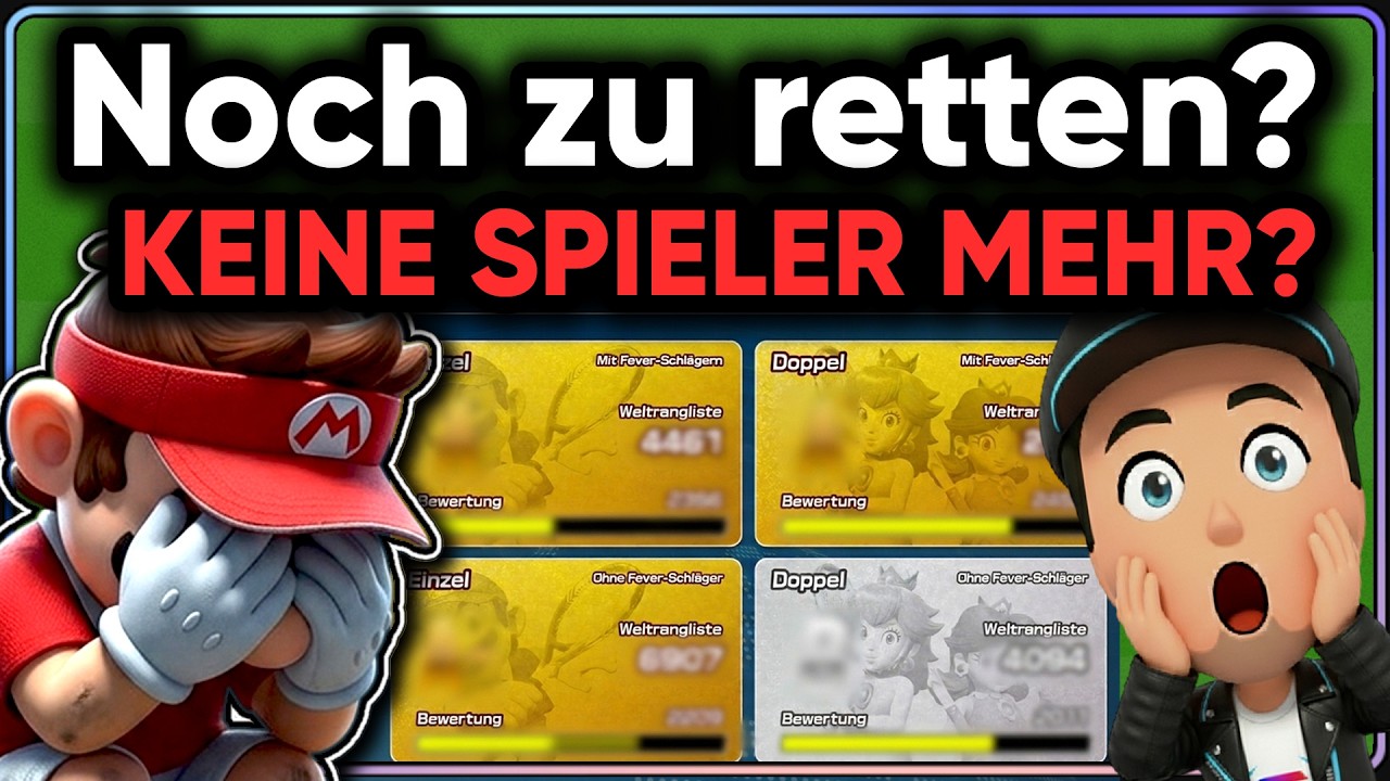 Ich finde keine Online-Matches mehr! 😢 Rang-Match Statistik ist da! Mario Tennis Fever Gameplay