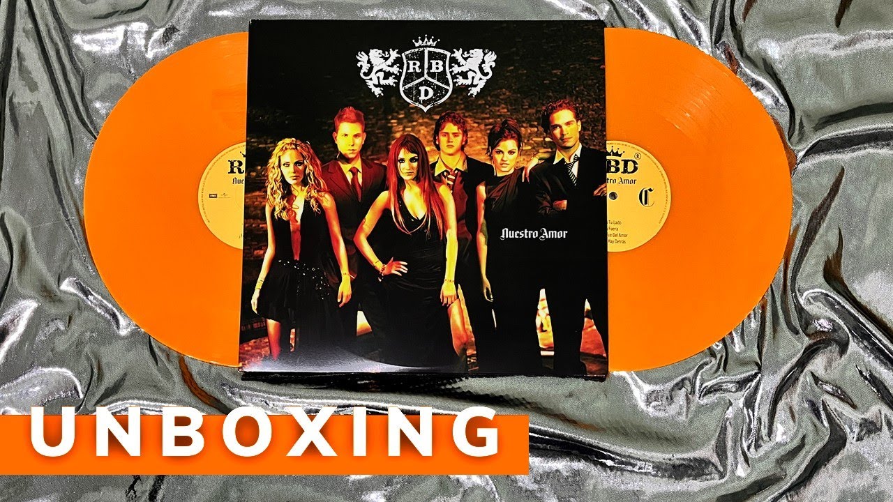 RBD - Nuestro Amor (Orange Vinil) | UNBOXING