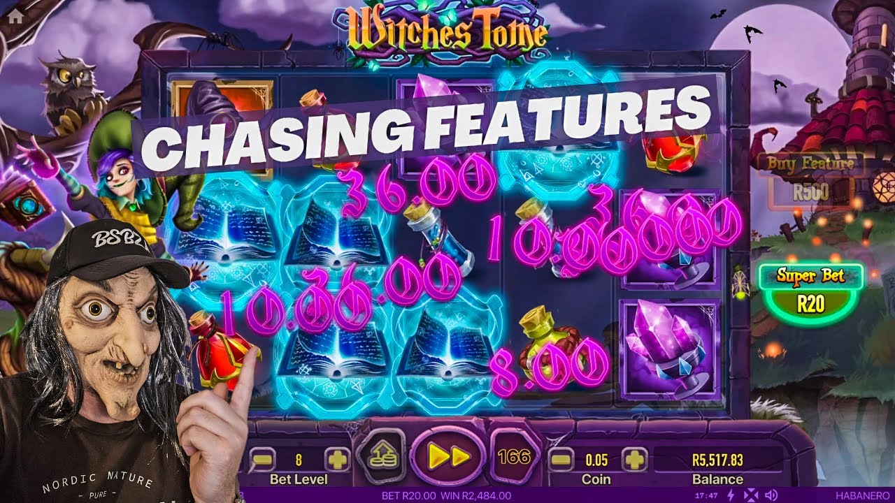 WITCHES TOME CHASING FEATURES