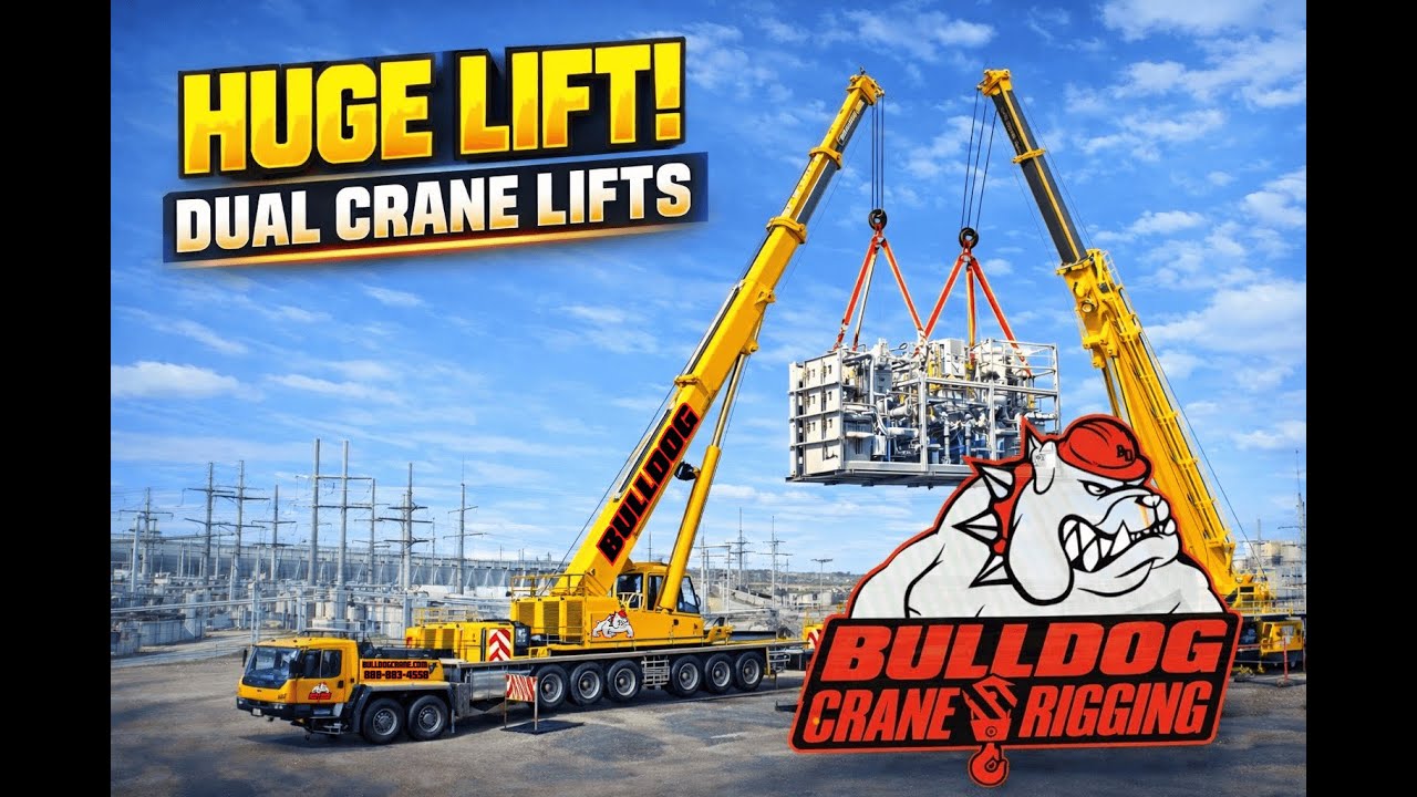 Dual Liebherr Cranes Handle a Critical Substation Transformer Lift