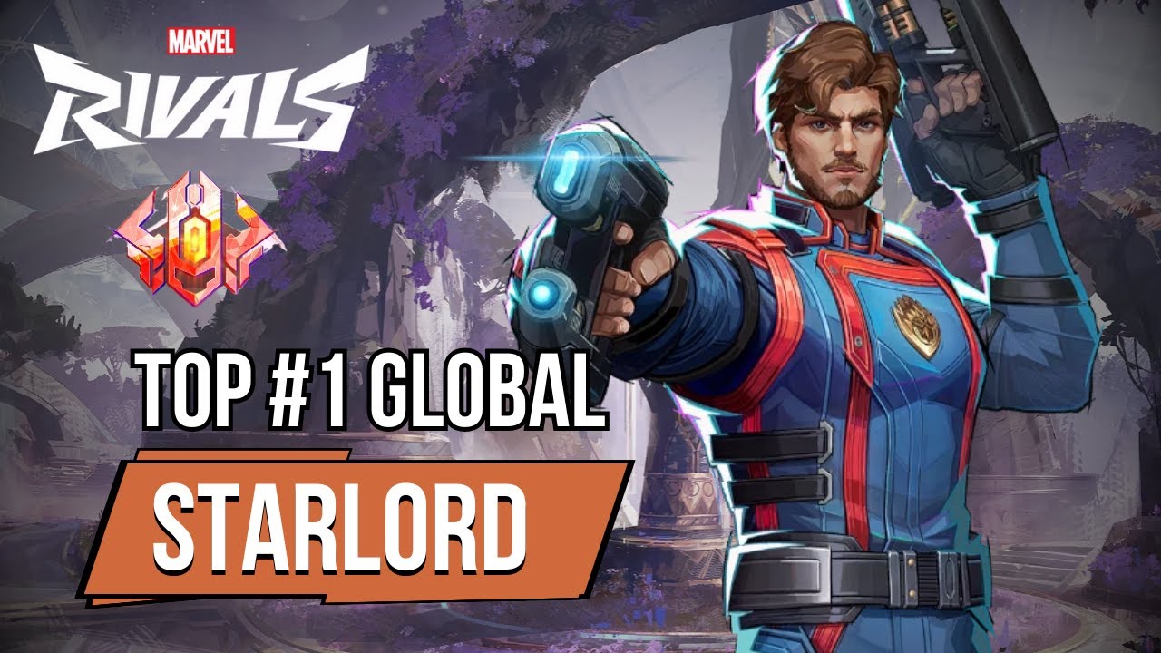 TOP 1 GLOBAL STAR-LORD ! MCHOOPER RIVALS PRO GAMEPLAY