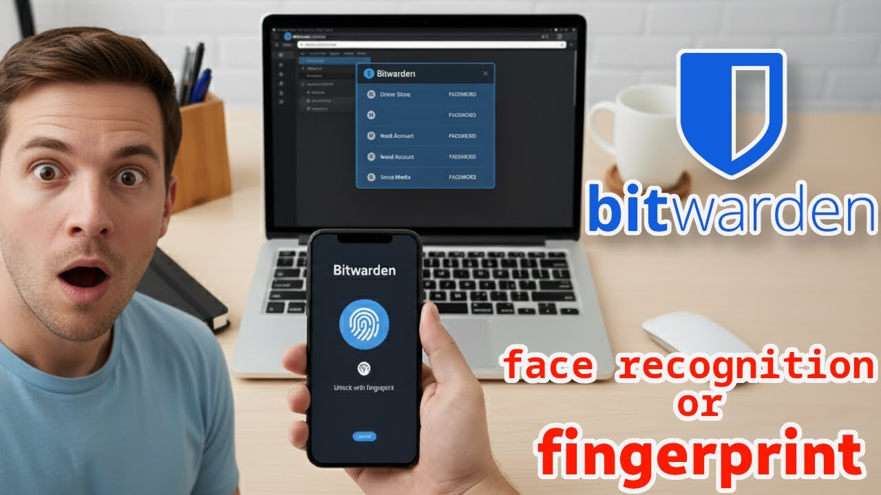 Unlock Bitwarden PC client using your Smartphone (Fingerprint or Face Recognition)