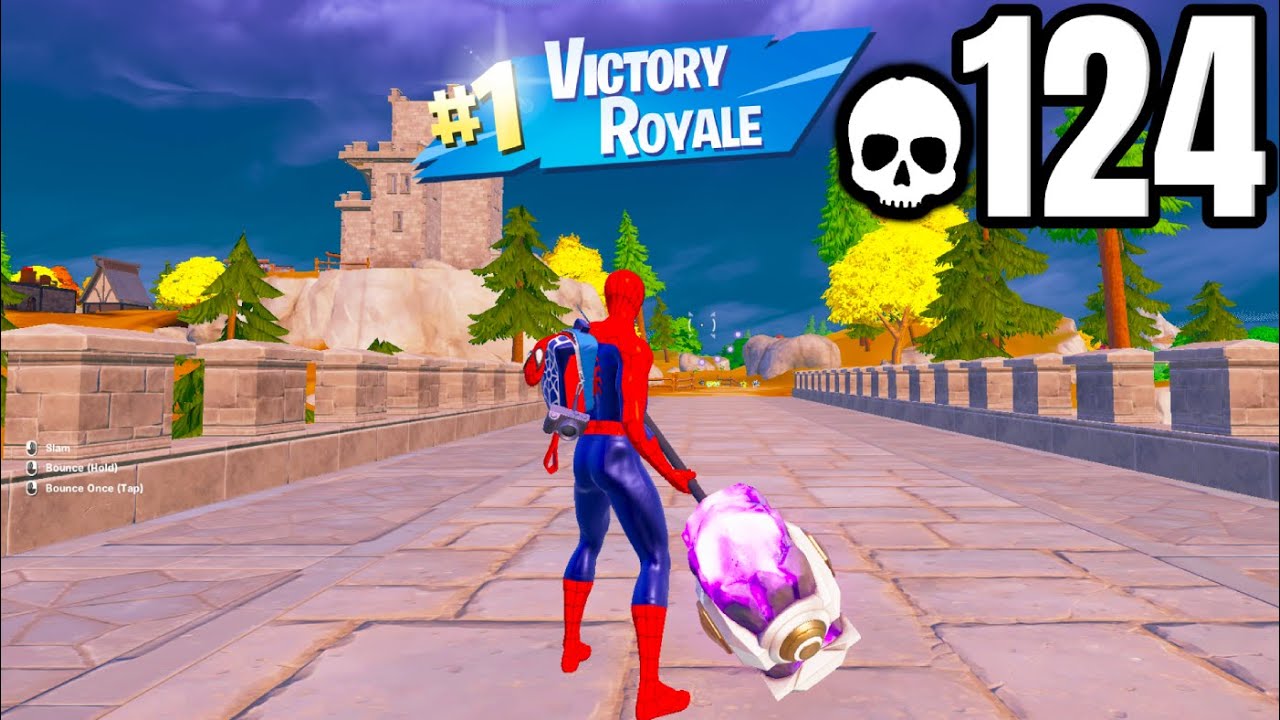 124 Elimination Solo vs Squads Wins Full Gameplay (Fortnite Chapter 4 Season 1)