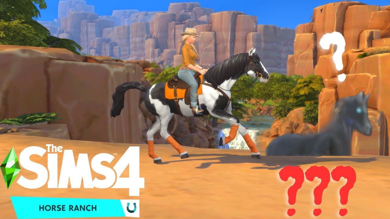 UN CAVALLO FANTASMA? E tante altre cose - The Sims 4 Vita nel Ranch #4