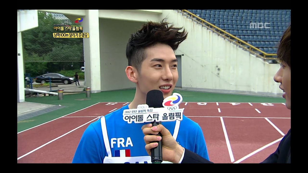 K-Pop Star Olympics, M 100m, #07, 남자 100M 20120725