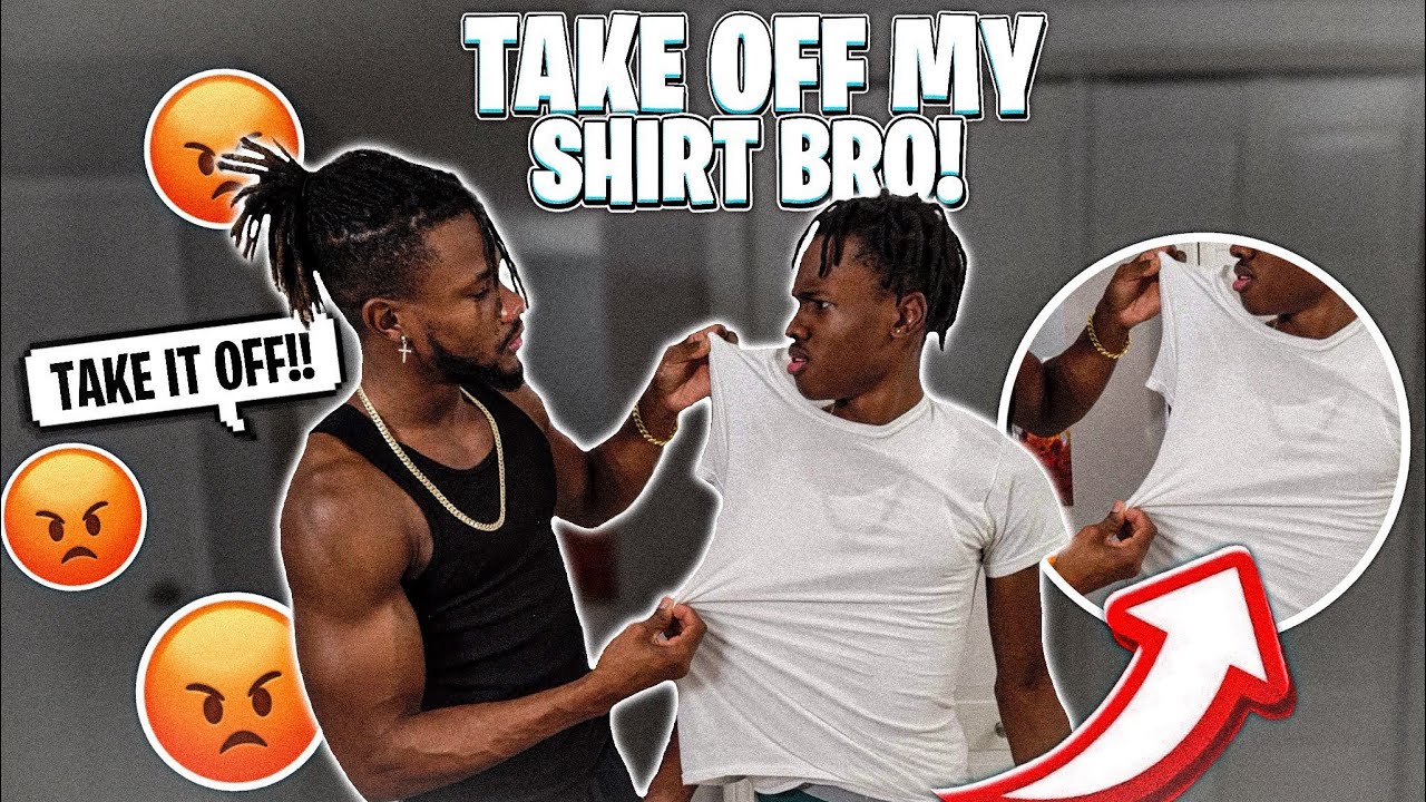 Accusing My Brother of stealing My Shirt  - Epic PRANK on Jahiem !