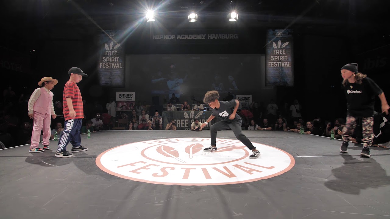 Free Spirit Festival 2019 Championship / Lil Mushroom & Eric vs Djamal & Fleur / KidsMixstyle - 1/4