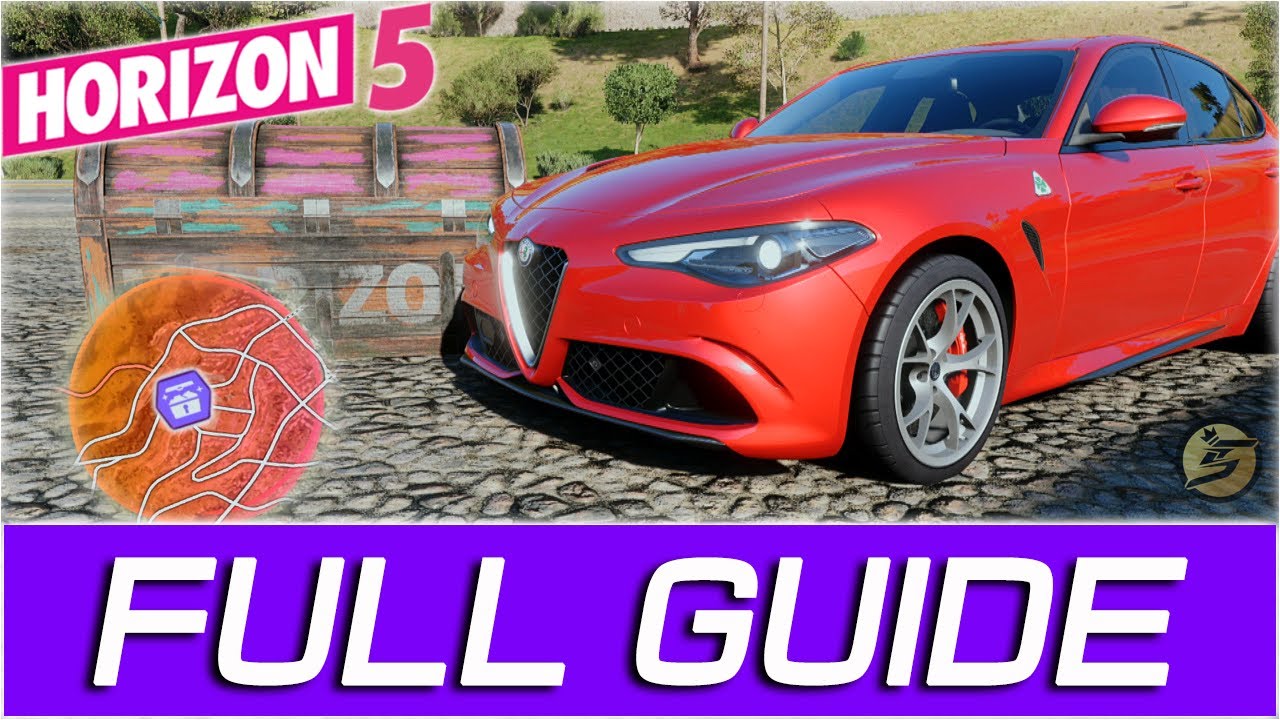 TREASURE HUNT A LUCKY FIND FH5 Treasure Hunt A Lucky Find Forza Horizon 5 Treasure Chest Location
