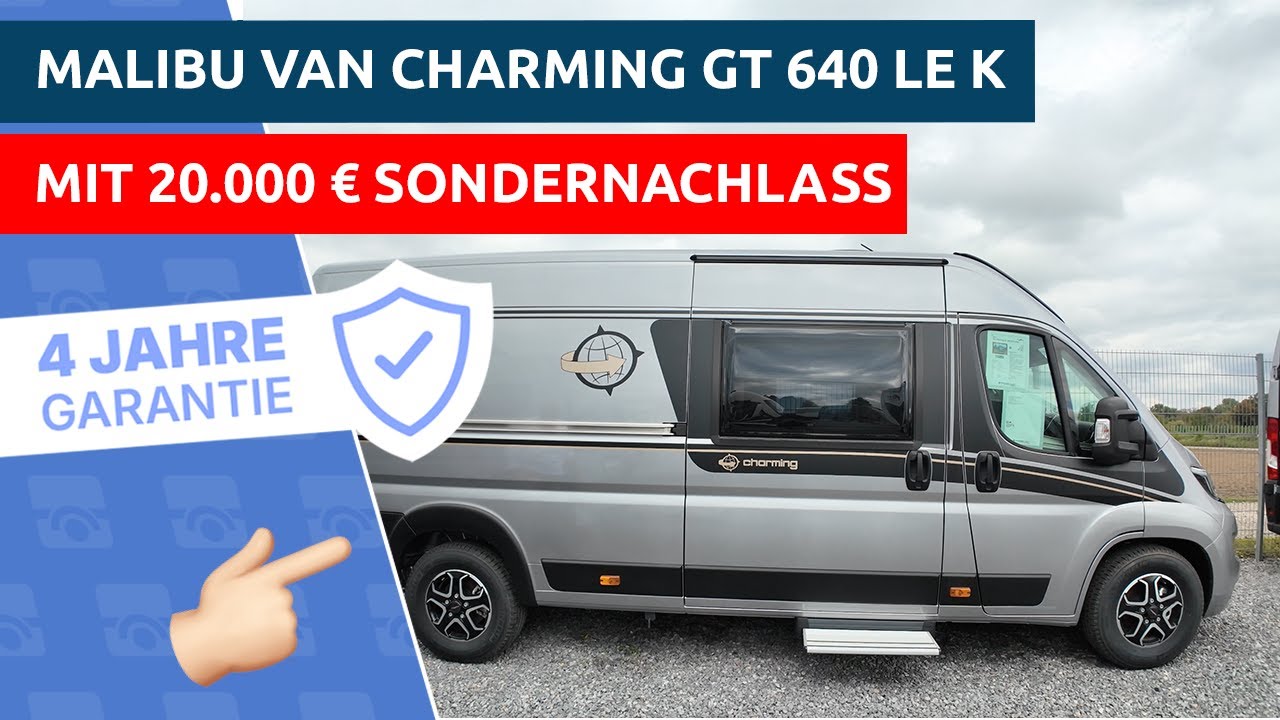 Malibu Van Charming GT 640 LE K – Im Top-Deal: 77.389 € statt 97.389 €! 🔥