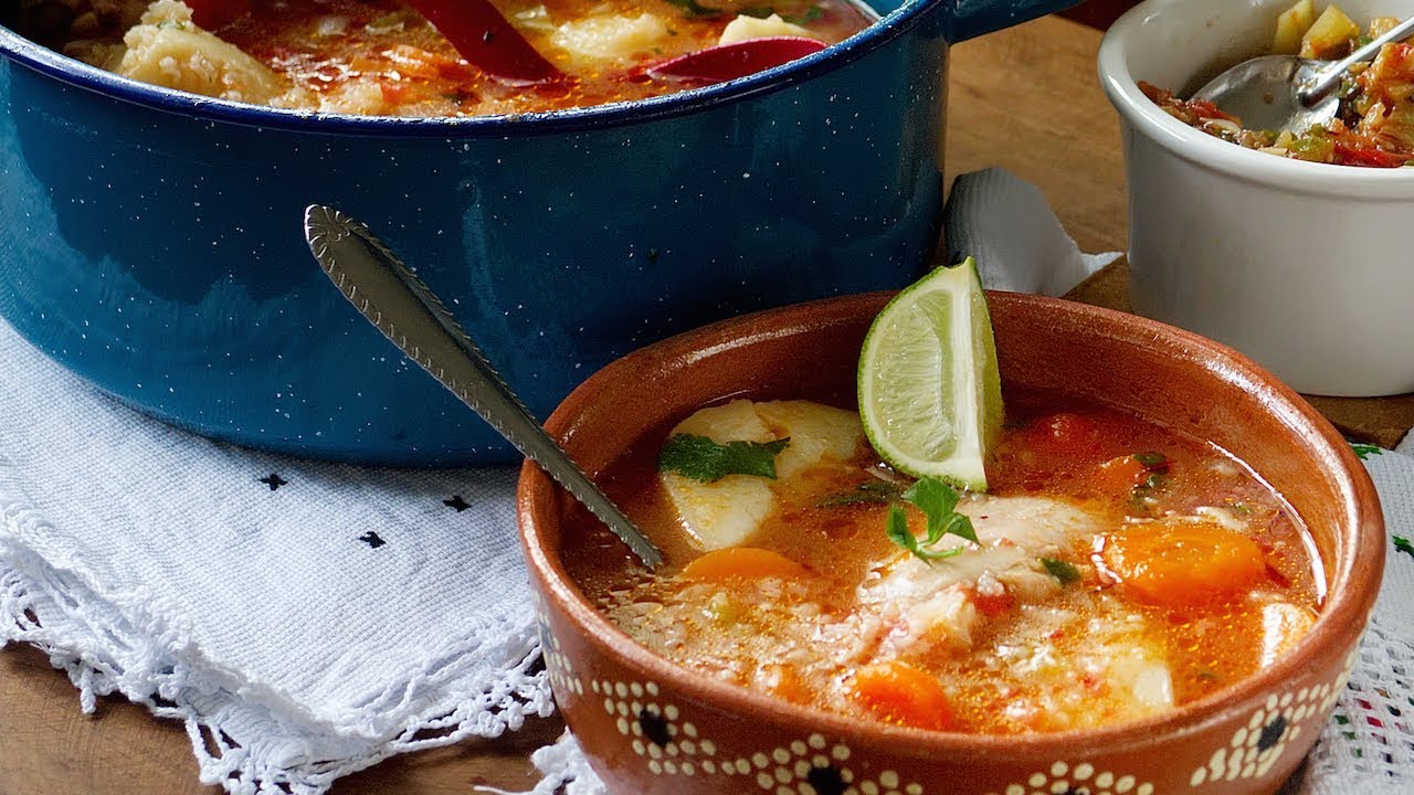 Caldo de Pollo (Homemade Chicken Soup) | Muy Bueno