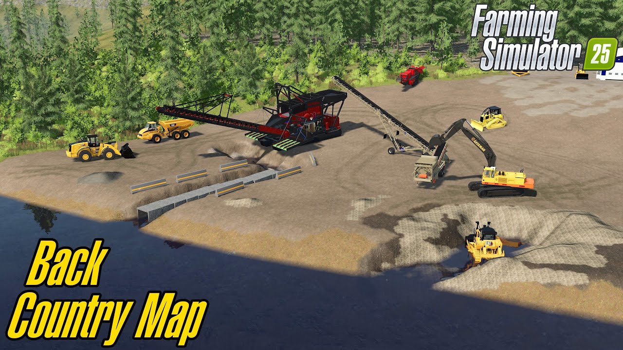 Farming Simulator 25 🚧 Back Country Map 🚧 Episode 23 - Gold Production 👷‍♂️