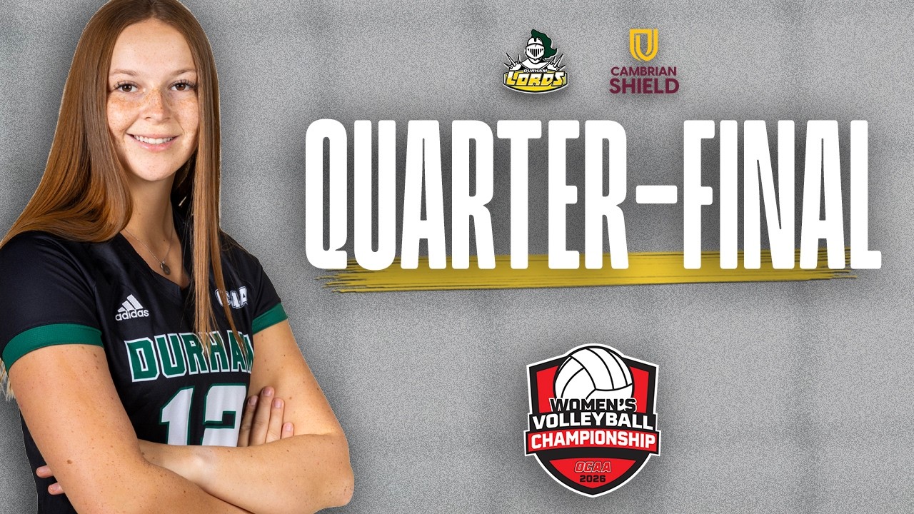 OCAA Women's Volleyball Playoff Quarter-Finals 🏐 Cambrian @ Durham