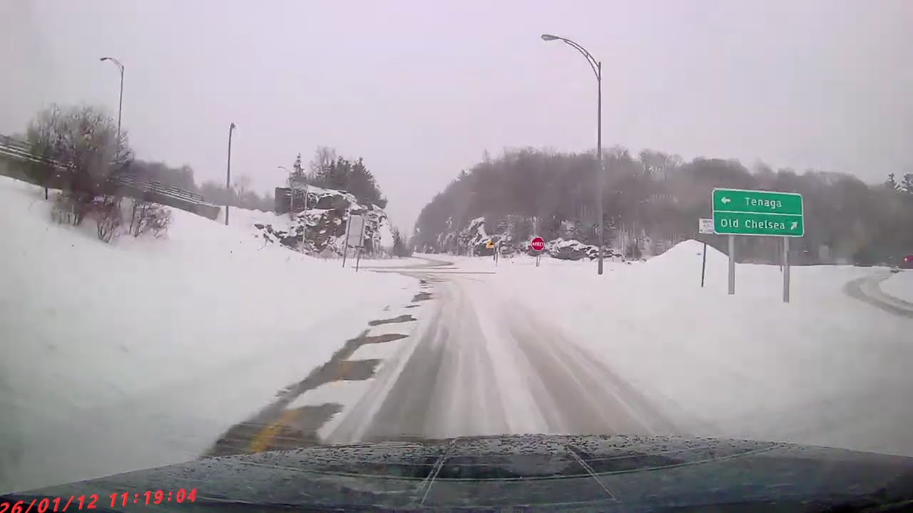 Outaouais driving from P15 Cross Loop to Alonzo Wright Bridge | Copyright-free Creative Commons