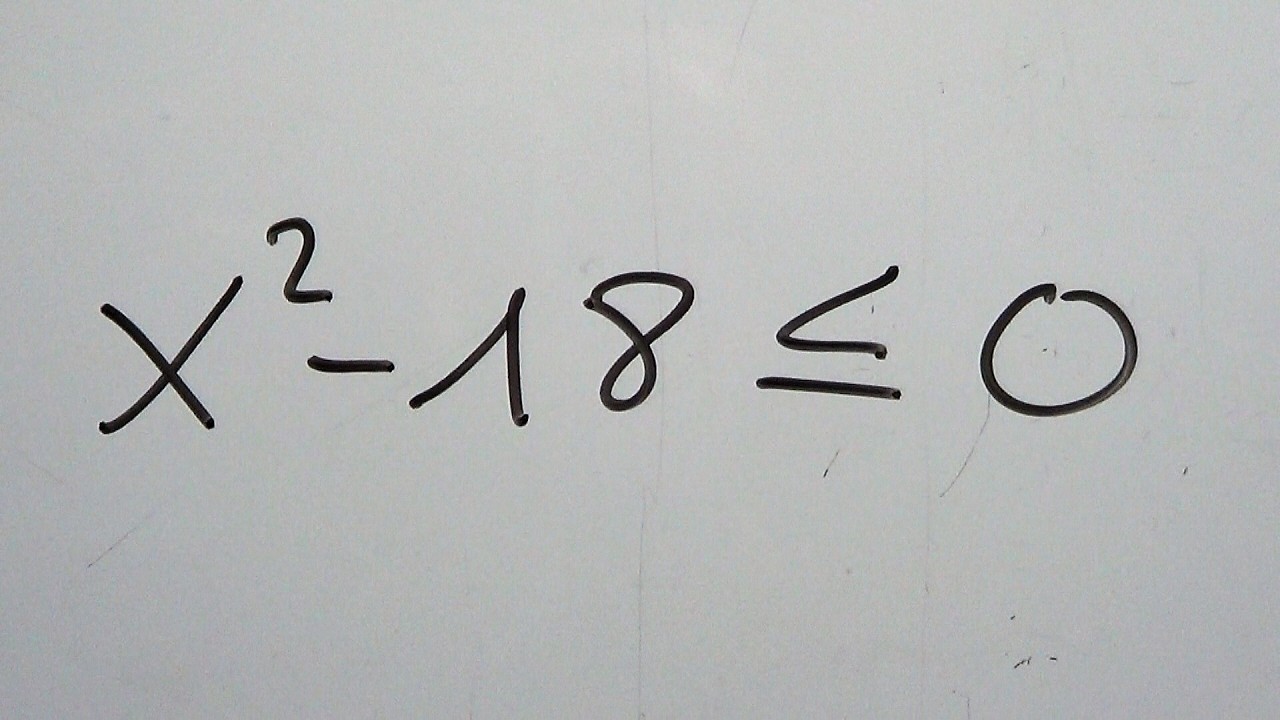 Inecuaciones de grado superior 8