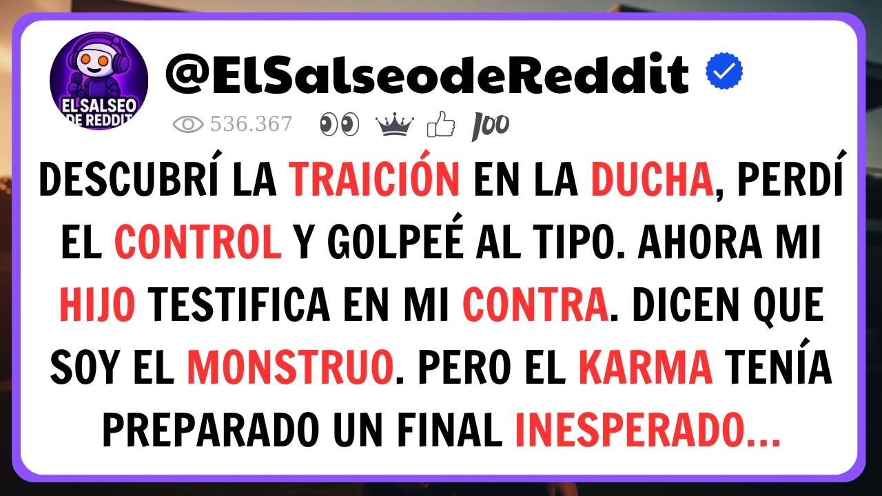 Descubrí La Traición En La Ducha… Perdí El Control Y Mi Hijo Testificó En Mi Contra