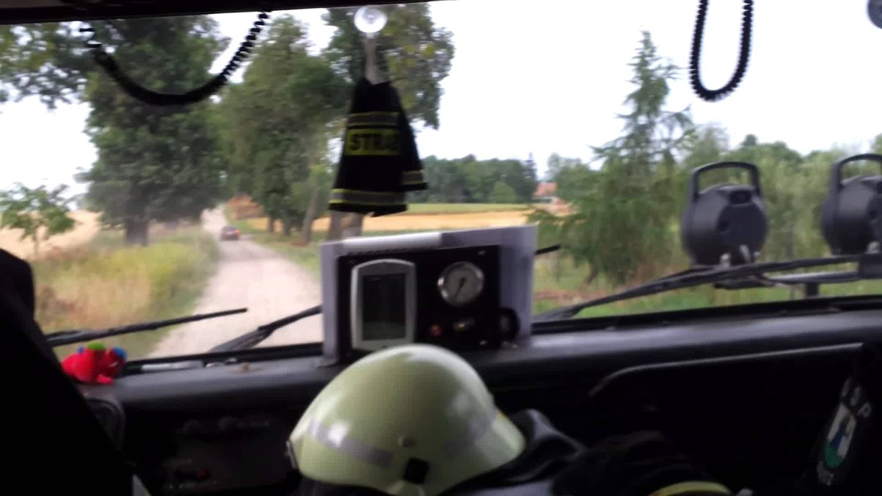 Dojazd do wypadku drogowego cz 2. OSP Susz