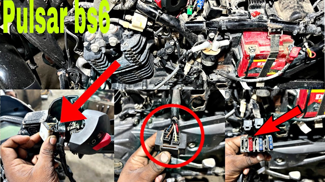 Pulsar 125 bs6 बार-बार fuse shot ho raha hai dekhiya #bs6 #bike 
